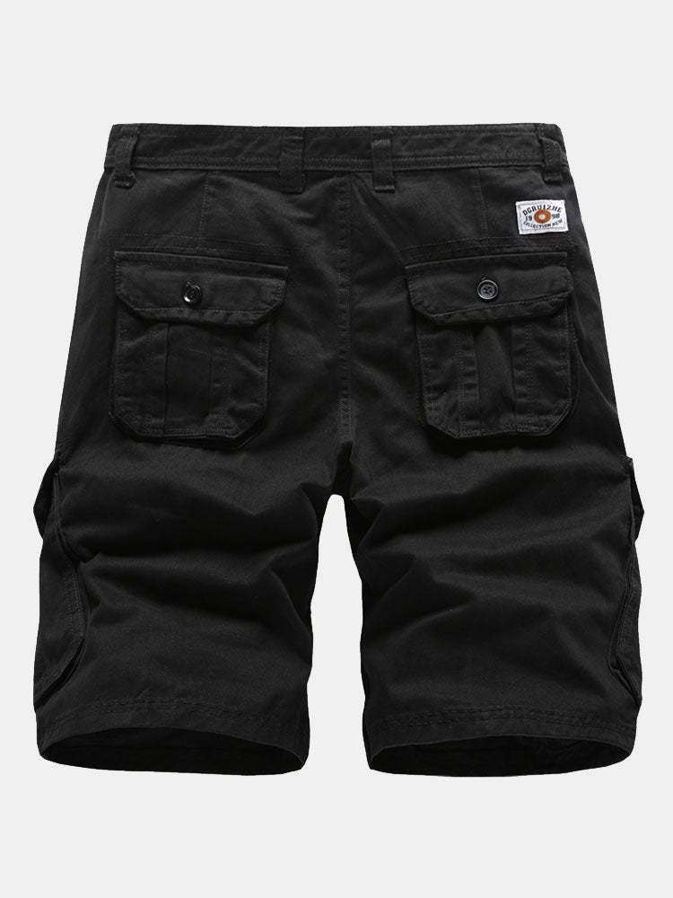 Comfortable Cargo Shorts With Pockets-Waves And Trunks
