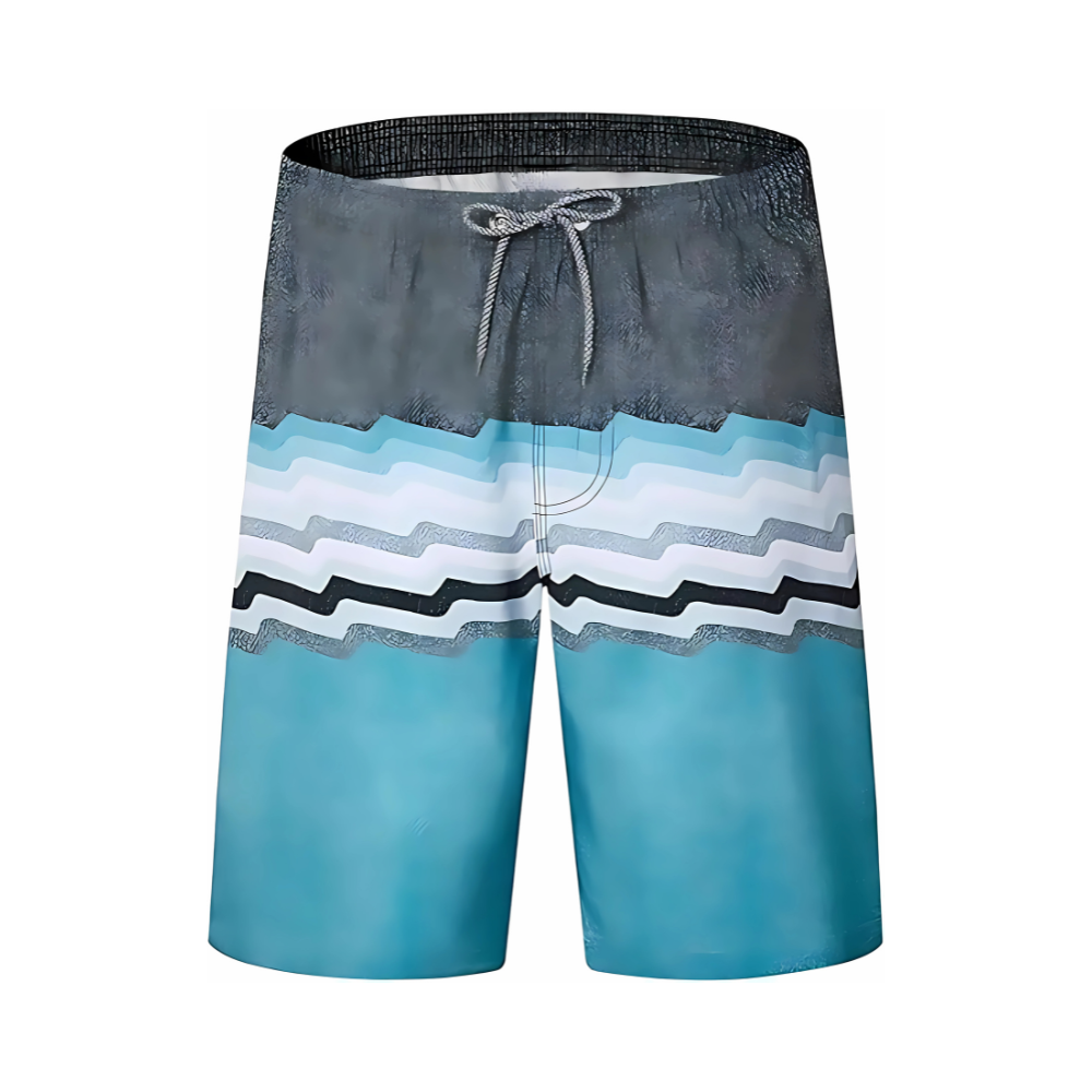 Casual Drawstring Swim Trunks