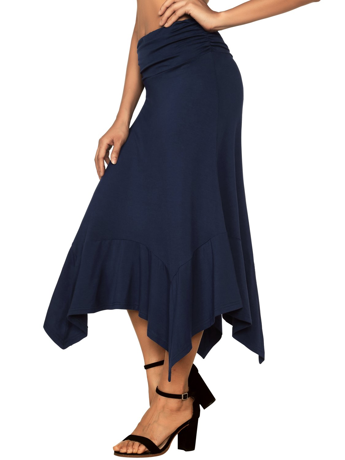 Casual Long Festival Skirt With Pockets For Women