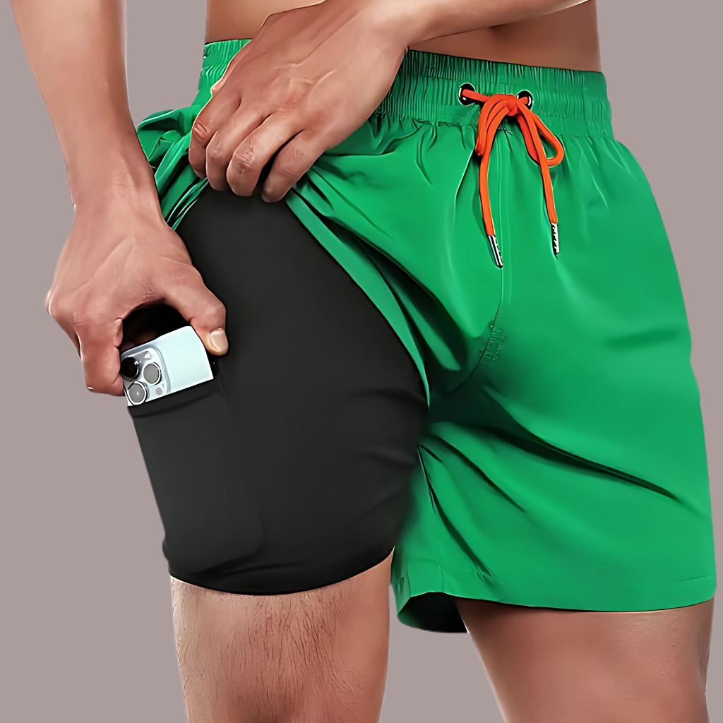 Mens Swim Trunks Swim Shorts for Men Quick Dry 5 inch Inseam