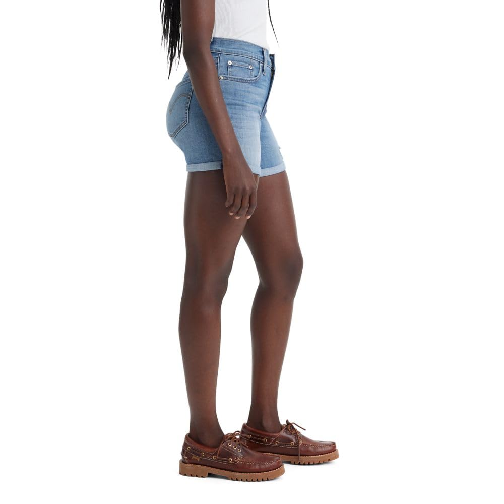 Slim Fit Denim Shorts For Women