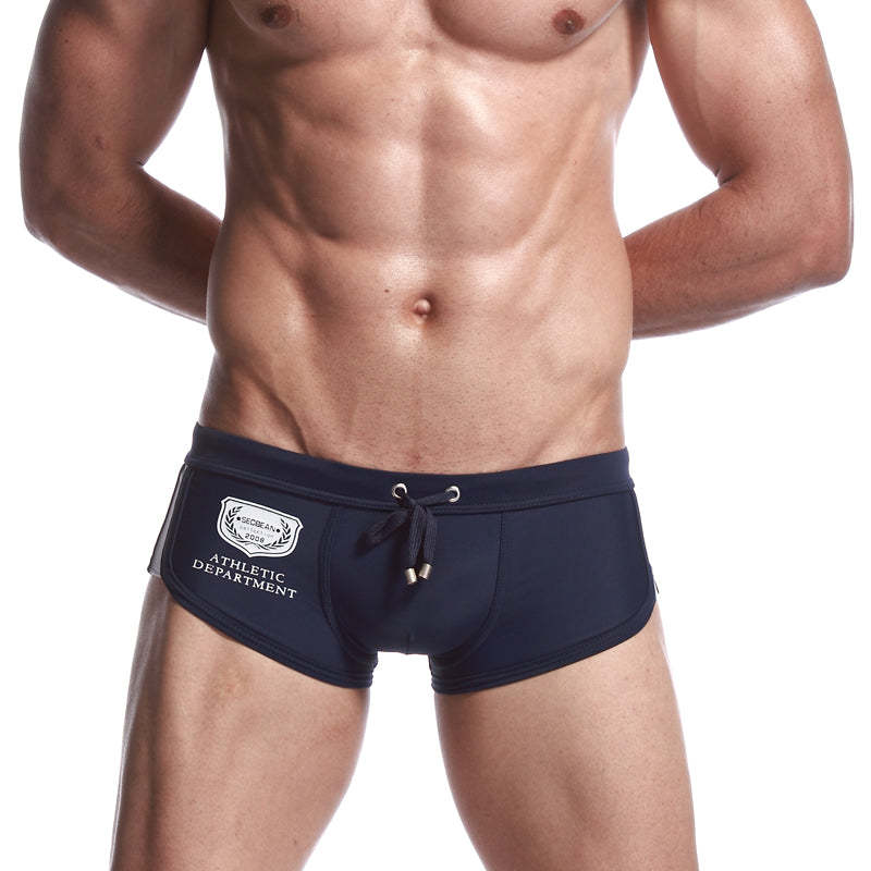 The Classic Draw String Swim Boxer Shorts-Waves And Trunks