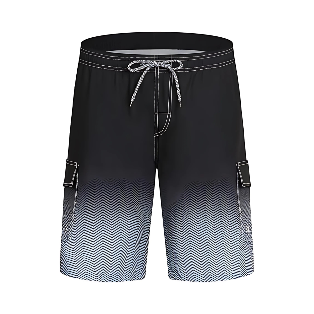 Casual Drawstring Swim Trunks