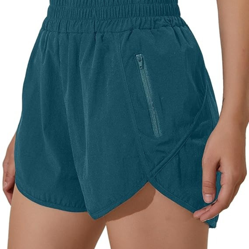 Elastic Band Running Shorts – Quick-Dry with Secure Pocket-Waves And Trunks