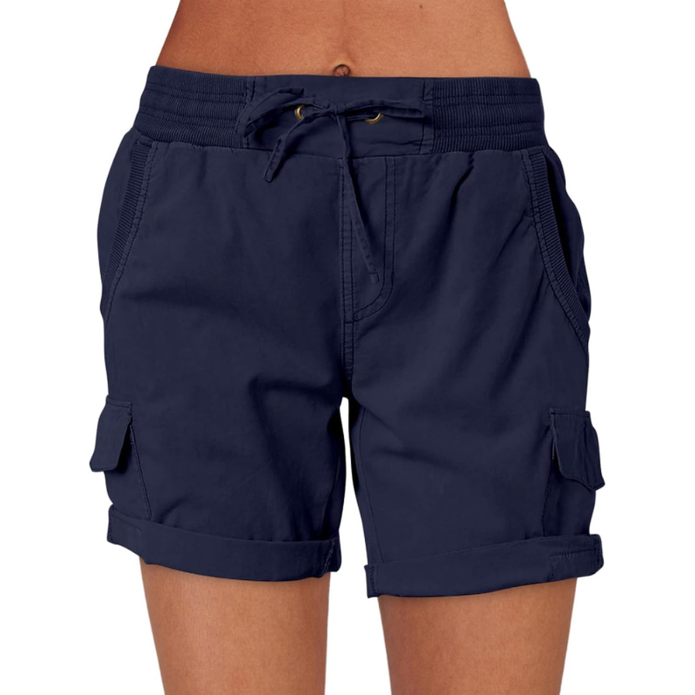 Cargo Shorts Drawstring Pockets – Comfortable and Stylish Shorts-Waves And Trunks