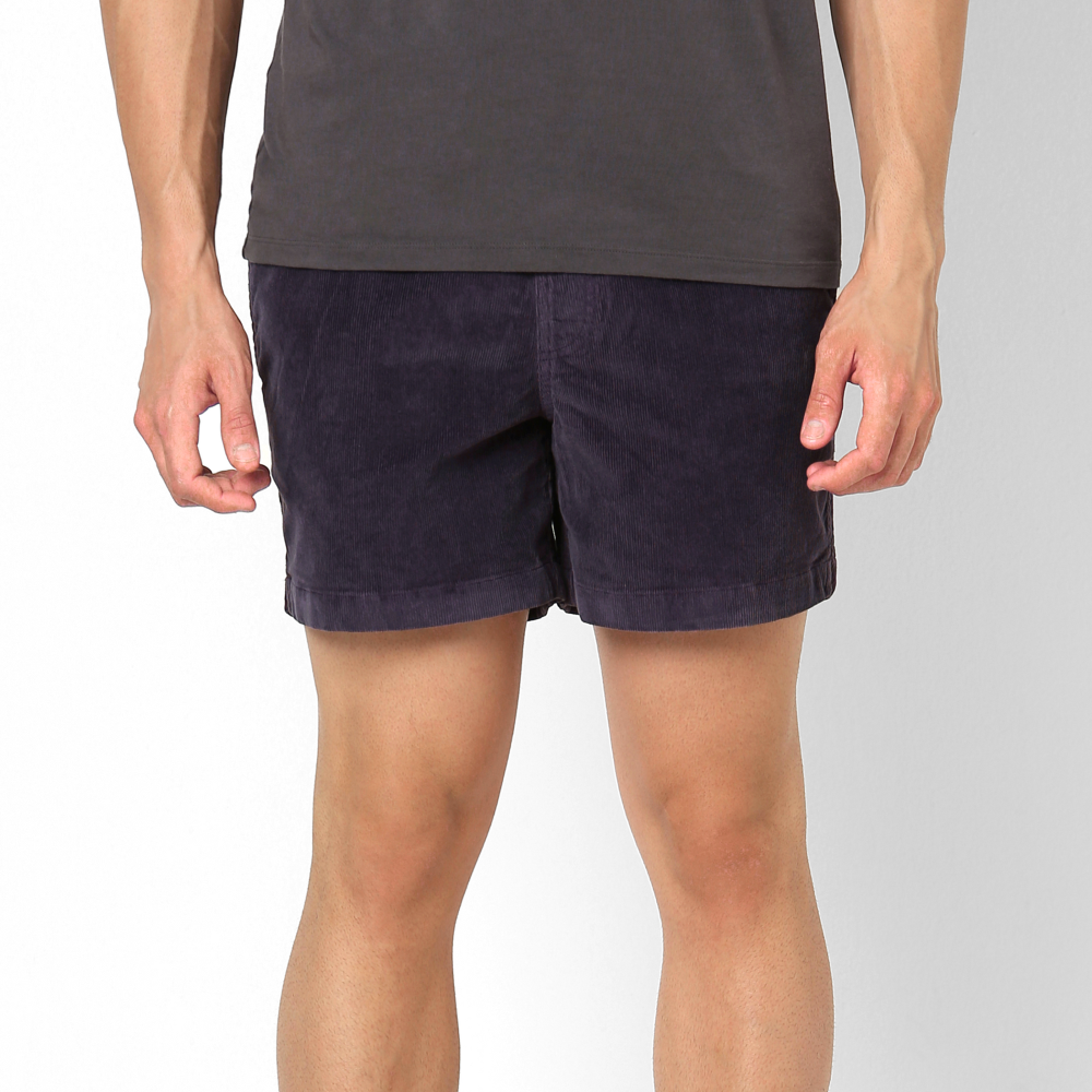 Casual Drawstring Shorts With Elastic Waistband-Waves And Trunks