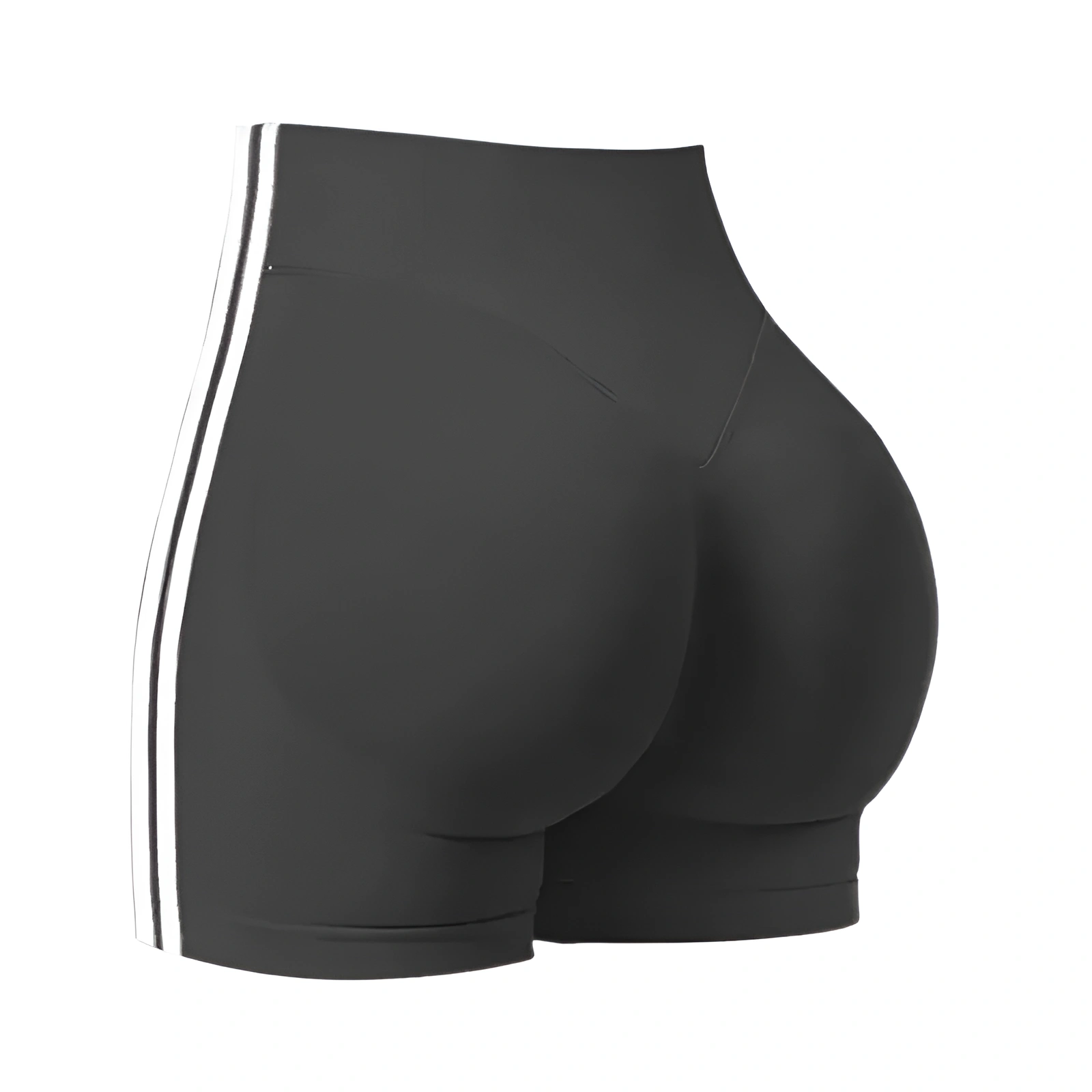 Seamless High Rise Workout Shorts For Women