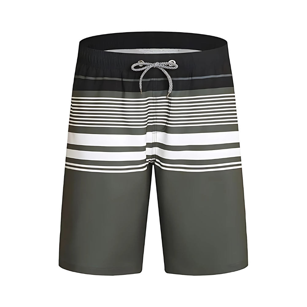 Casual Drawstring Swim Trunks