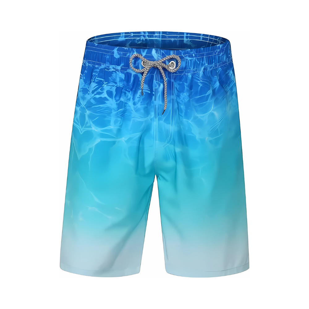 Casual Drawstring Swim Trunks