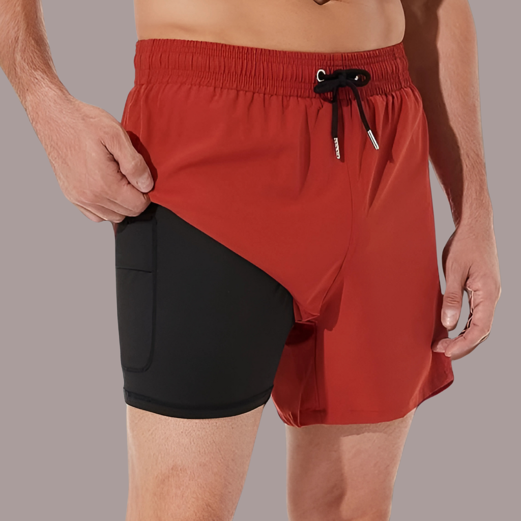 Mens Swim Trunks Swim Shorts for Men Quick Dry 5 inch Inseam