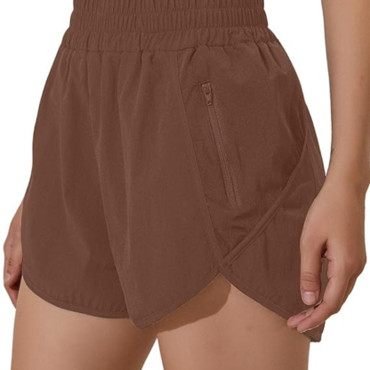 Elastic Band Running Shorts – Quick-Dry with Secure Pocket-Waves And Trunks
