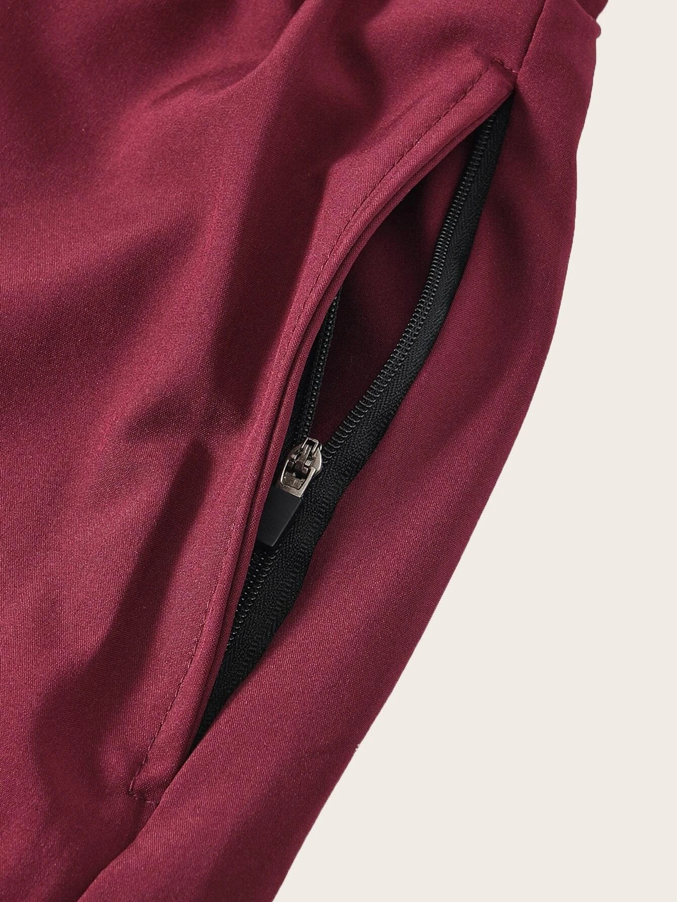 Drawstring Waist Swim Trunks-Waves And Trunks