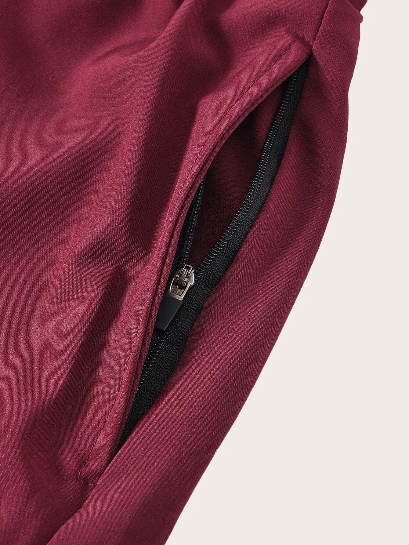 Drawstring Waist Swim Trunks-Waves And Trunks