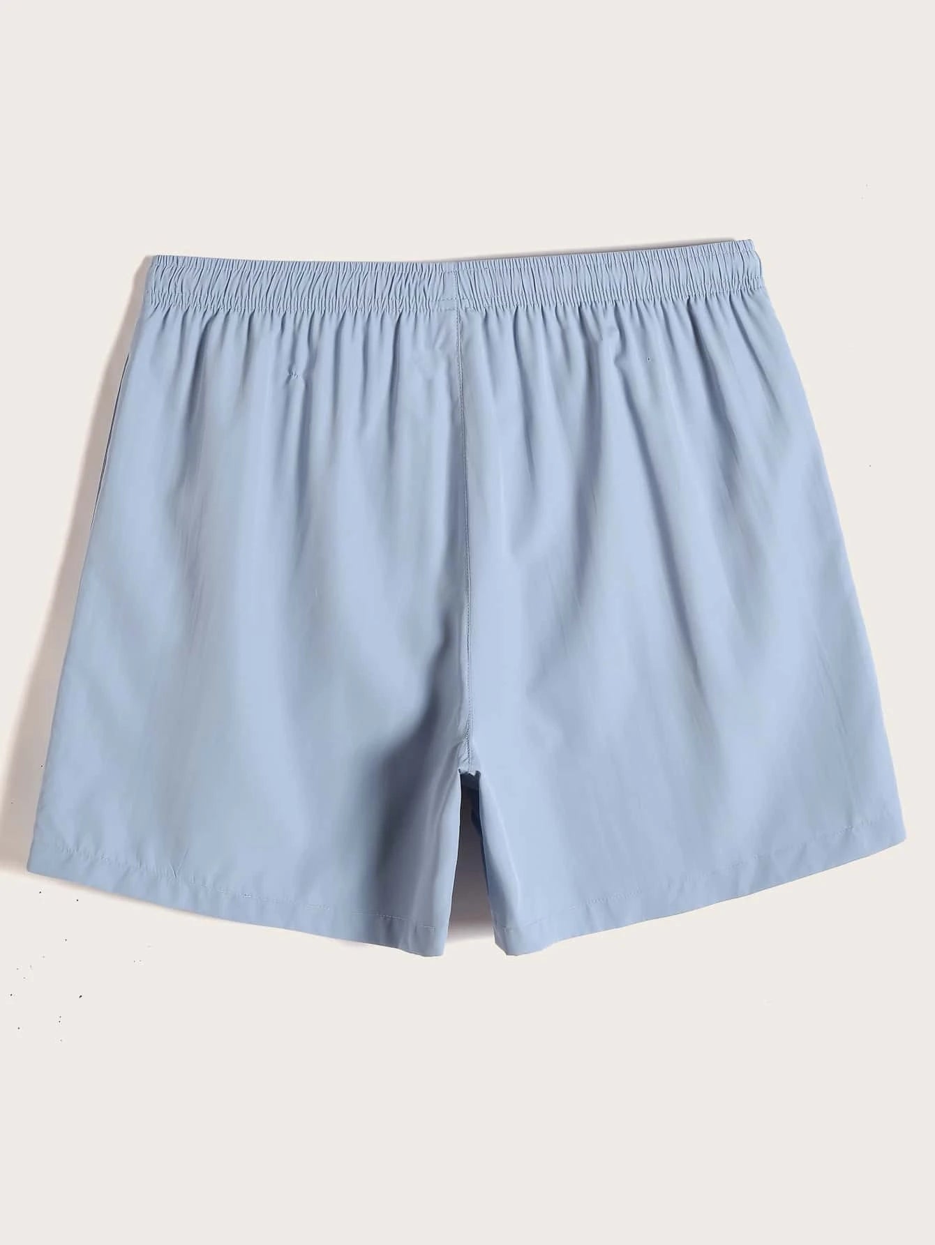 2 Pieces Drawstring Swim Trunks-Waves And Trunks