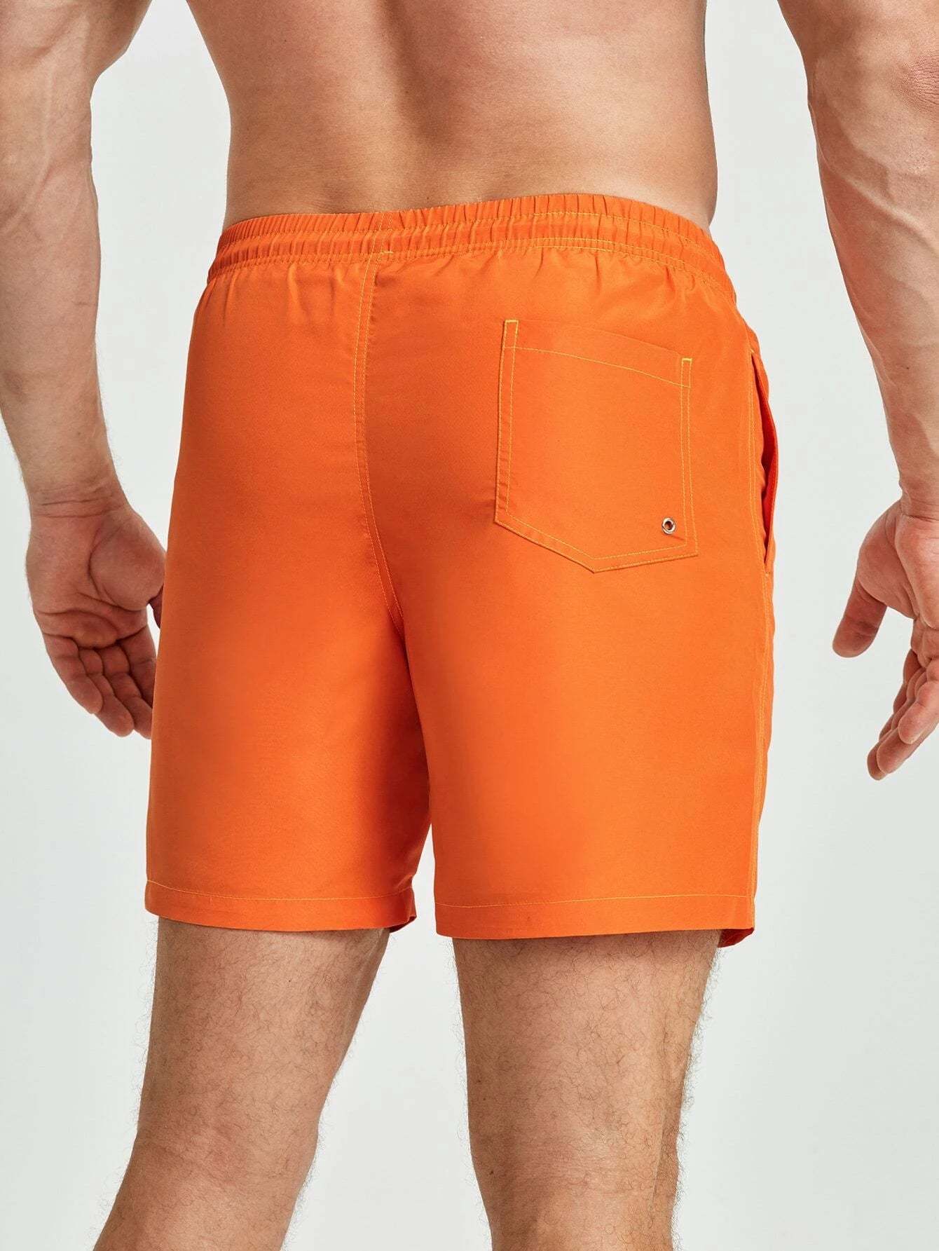 Boho Drawstring Pocket Trunks-Waves And Trunks