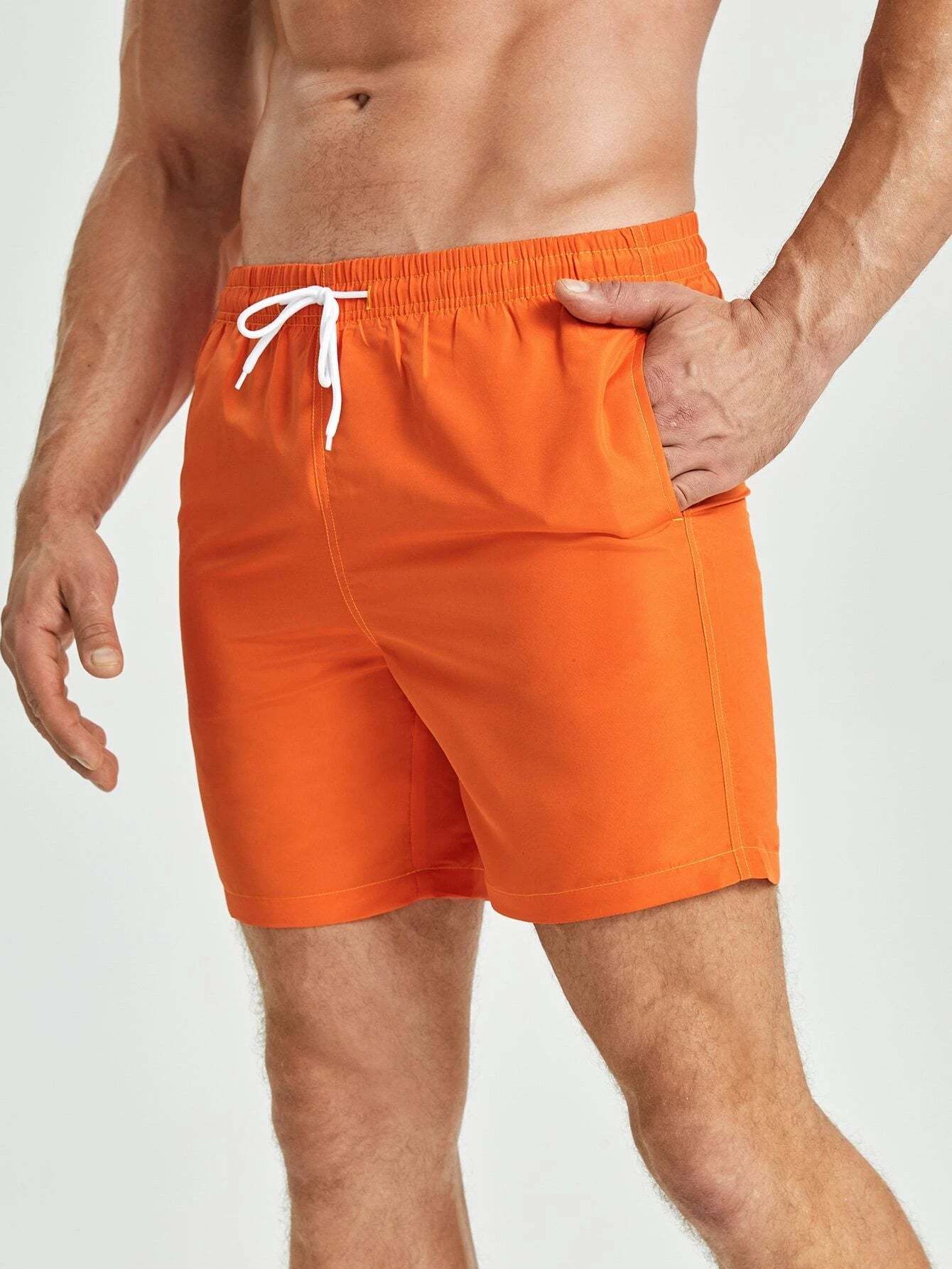 Boho Drawstring Pocket Trunks-Waves And Trunks