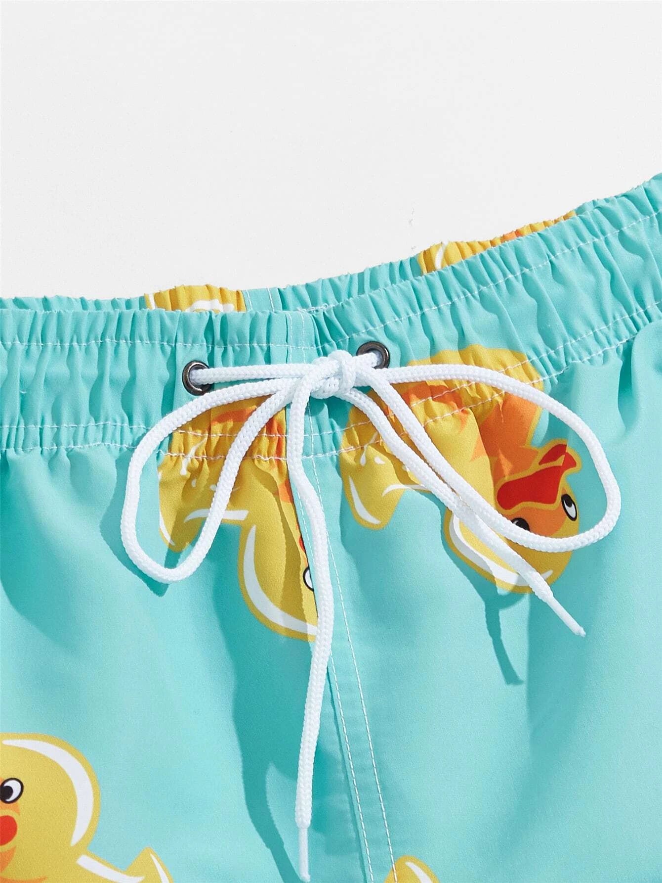 Drawstring Swim Shorts-Waves And Trunks