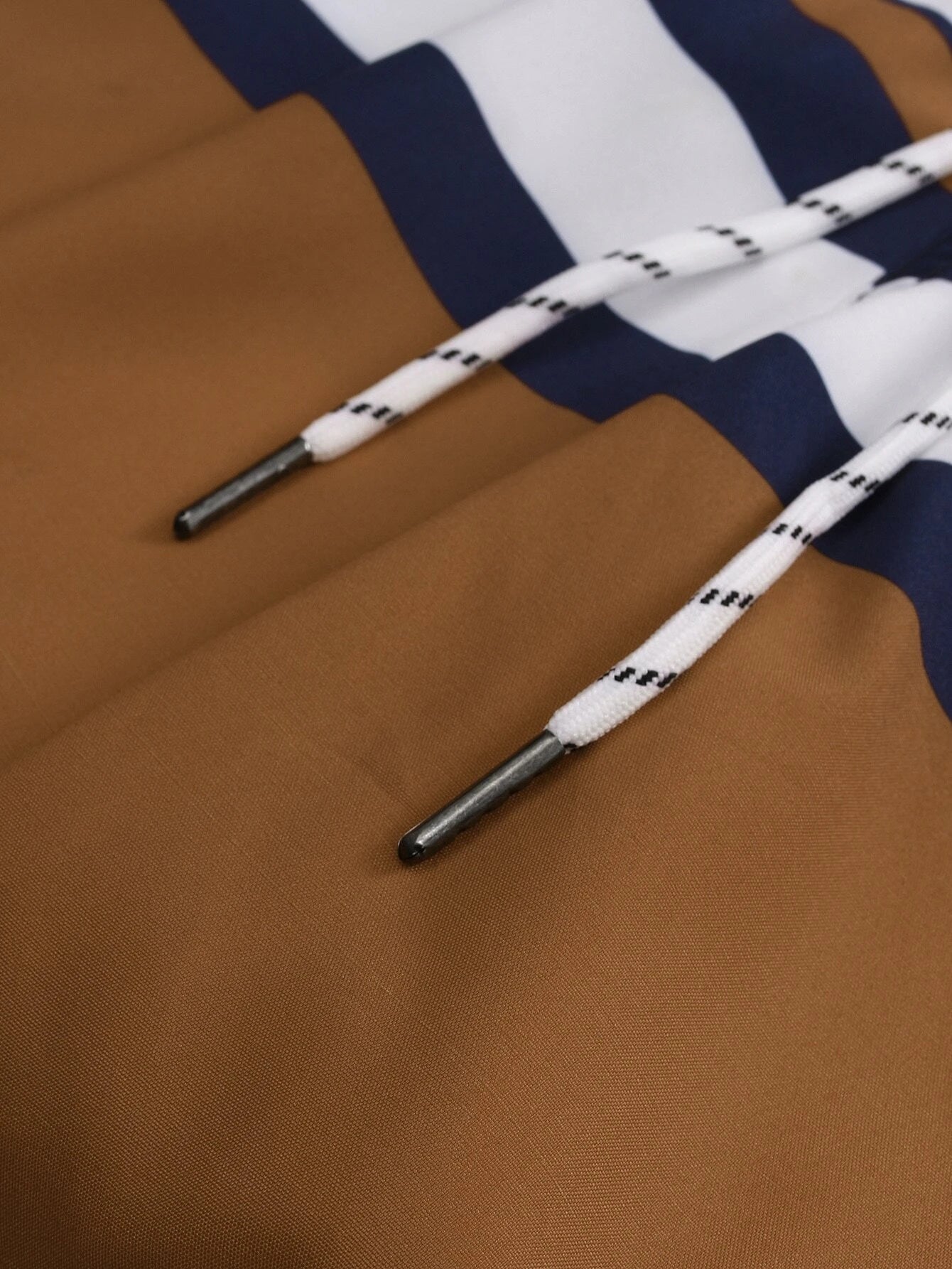 Striped Print Comfort Swim Shorts-Waves And Trunks