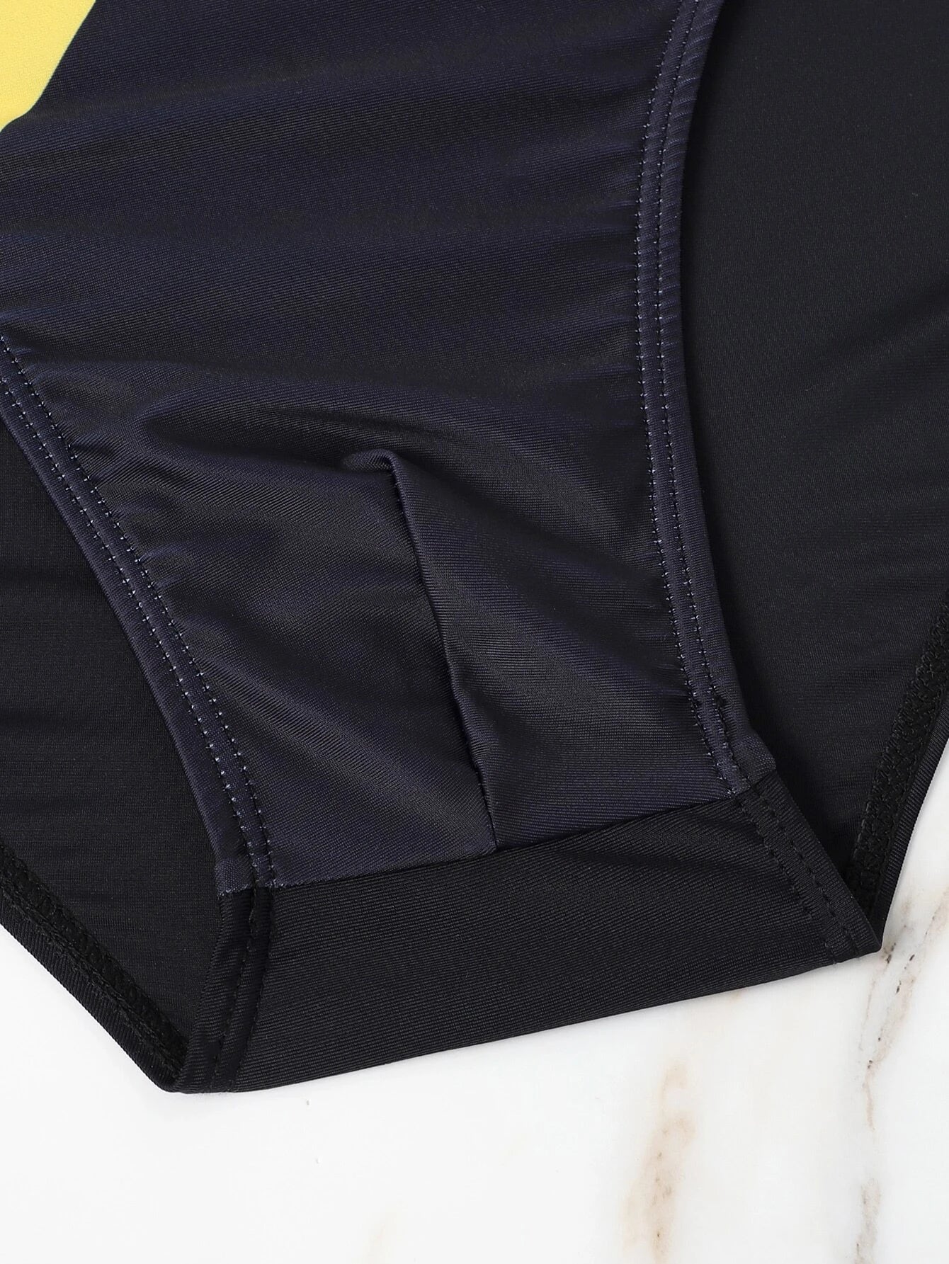 Rainbow Striped Print Swim Brief-Waves And Trunks