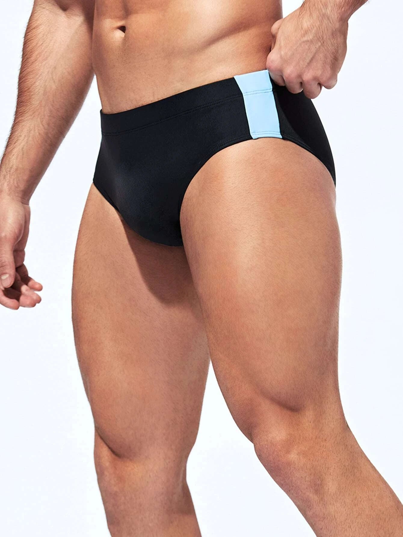 Contrast Swim Brief-Waves And Trunks