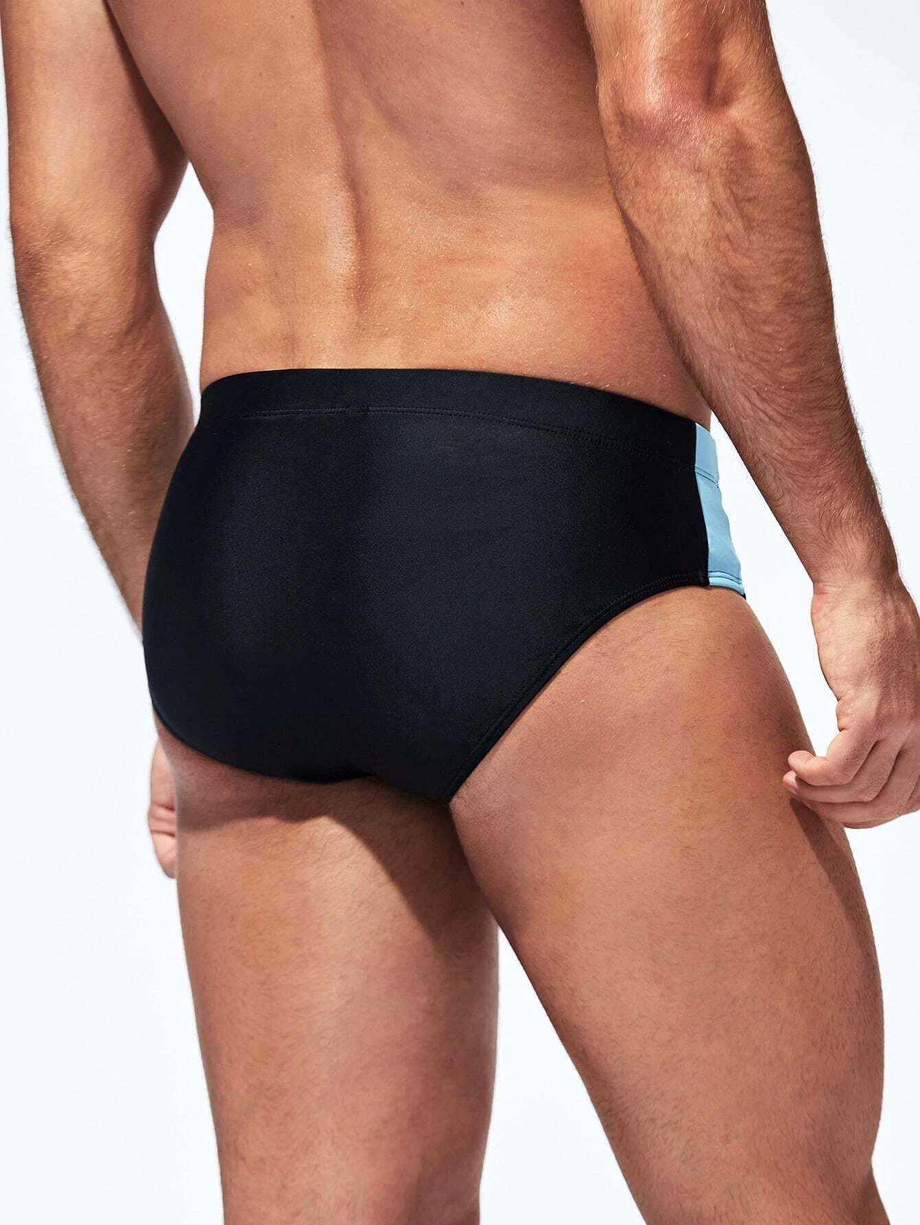 Contrast Swim Brief-Waves And Trunks