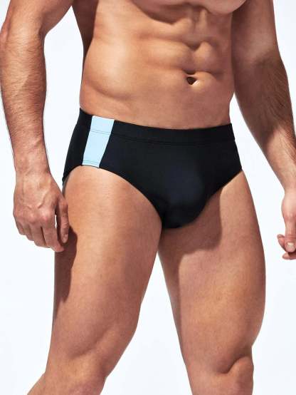 Contrast Swim Brief-Waves And Trunks