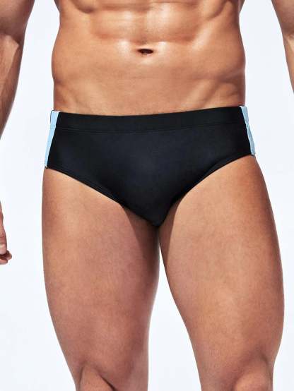 Contrast Swim Brief-Waves And Trunks