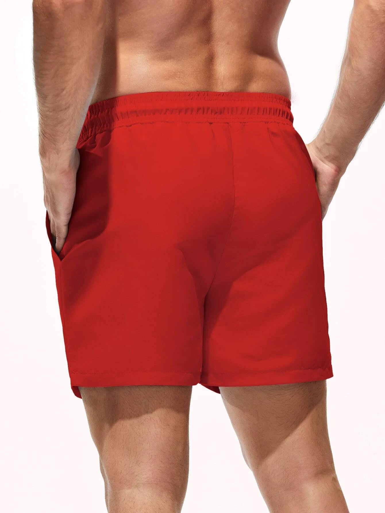 Plain Beach Shorts-Waves And Trunks