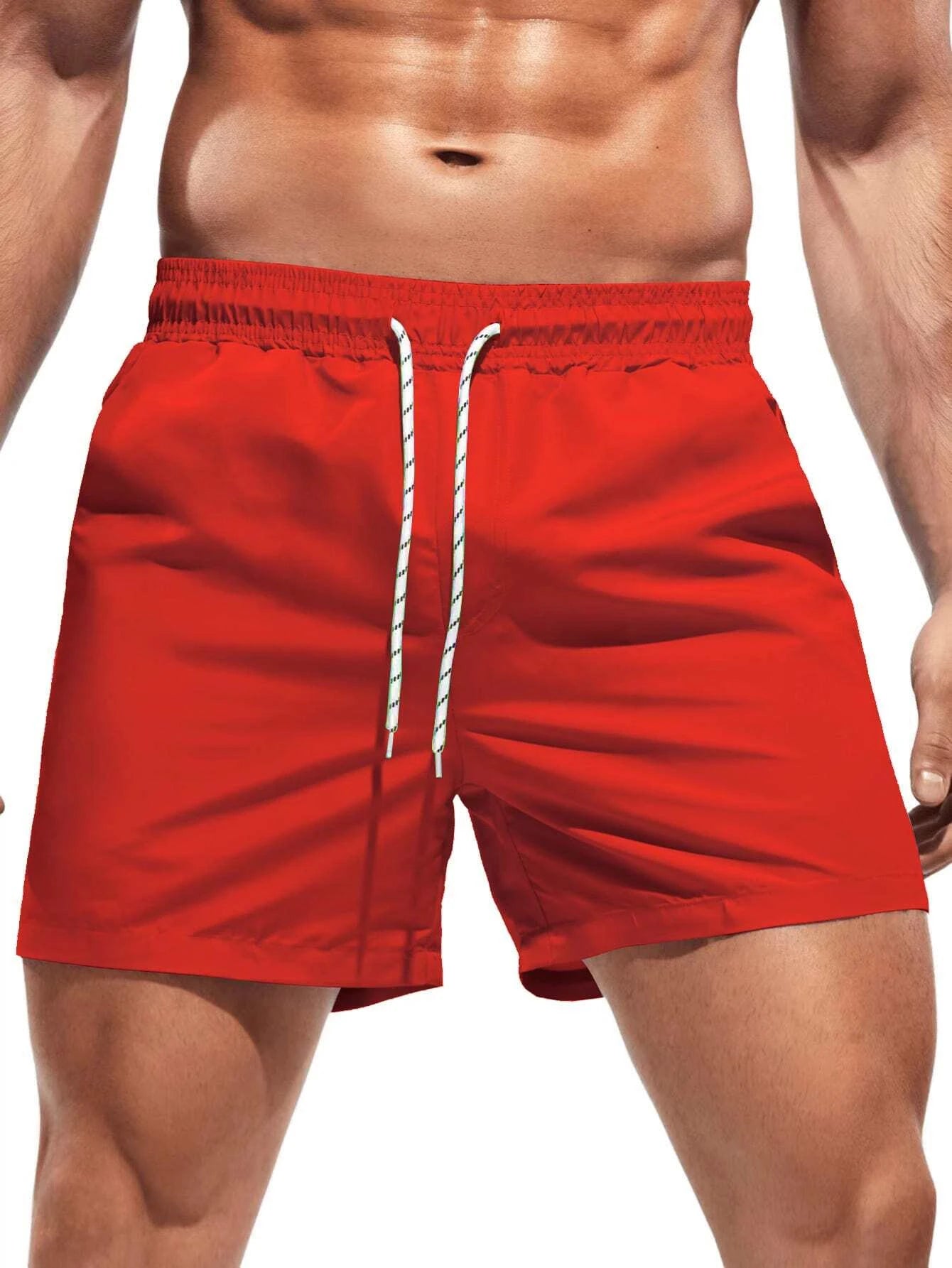 Plain Beach Shorts-Waves And Trunks