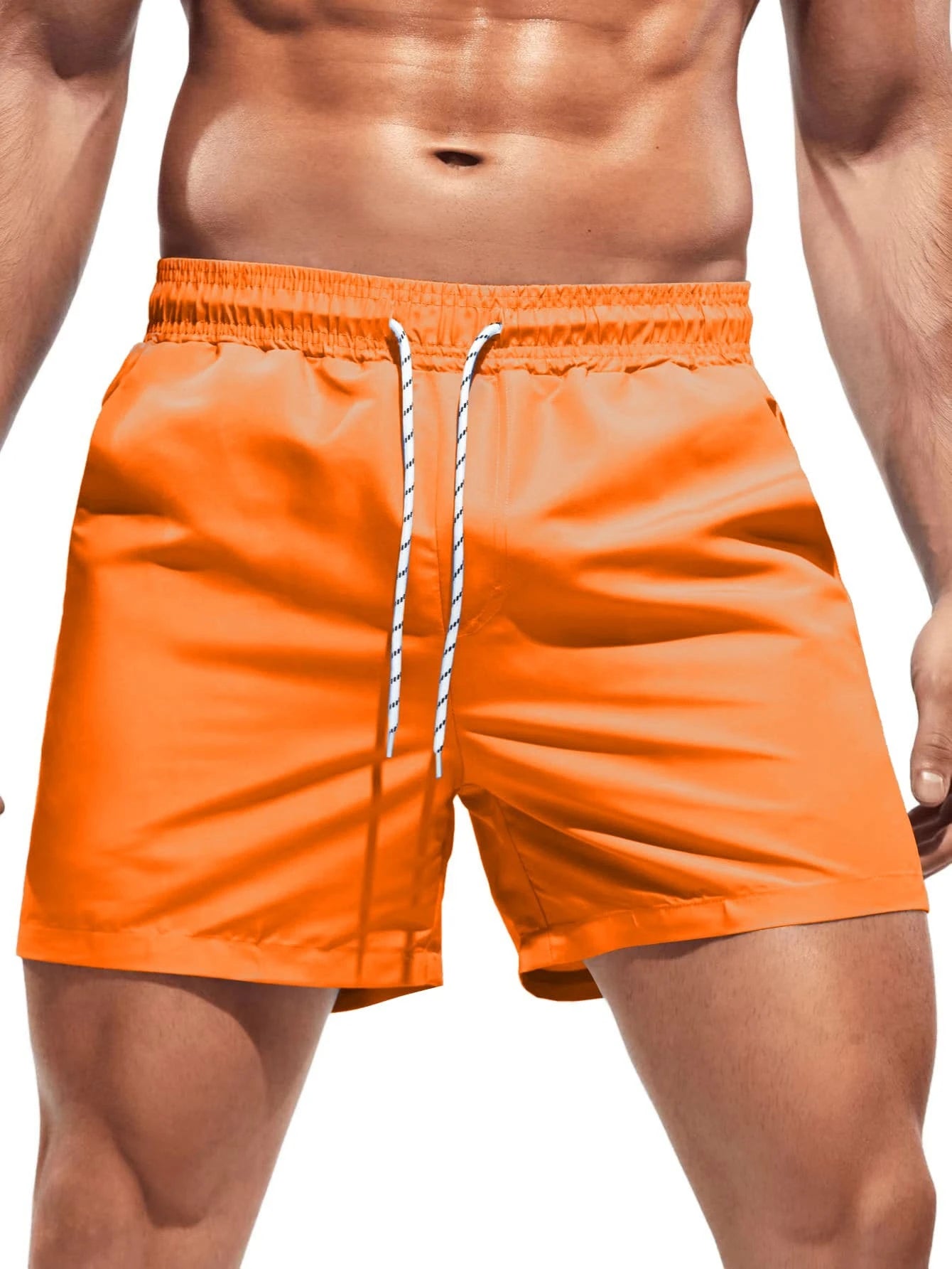 Plain Beach Shorts-Waves And Trunks