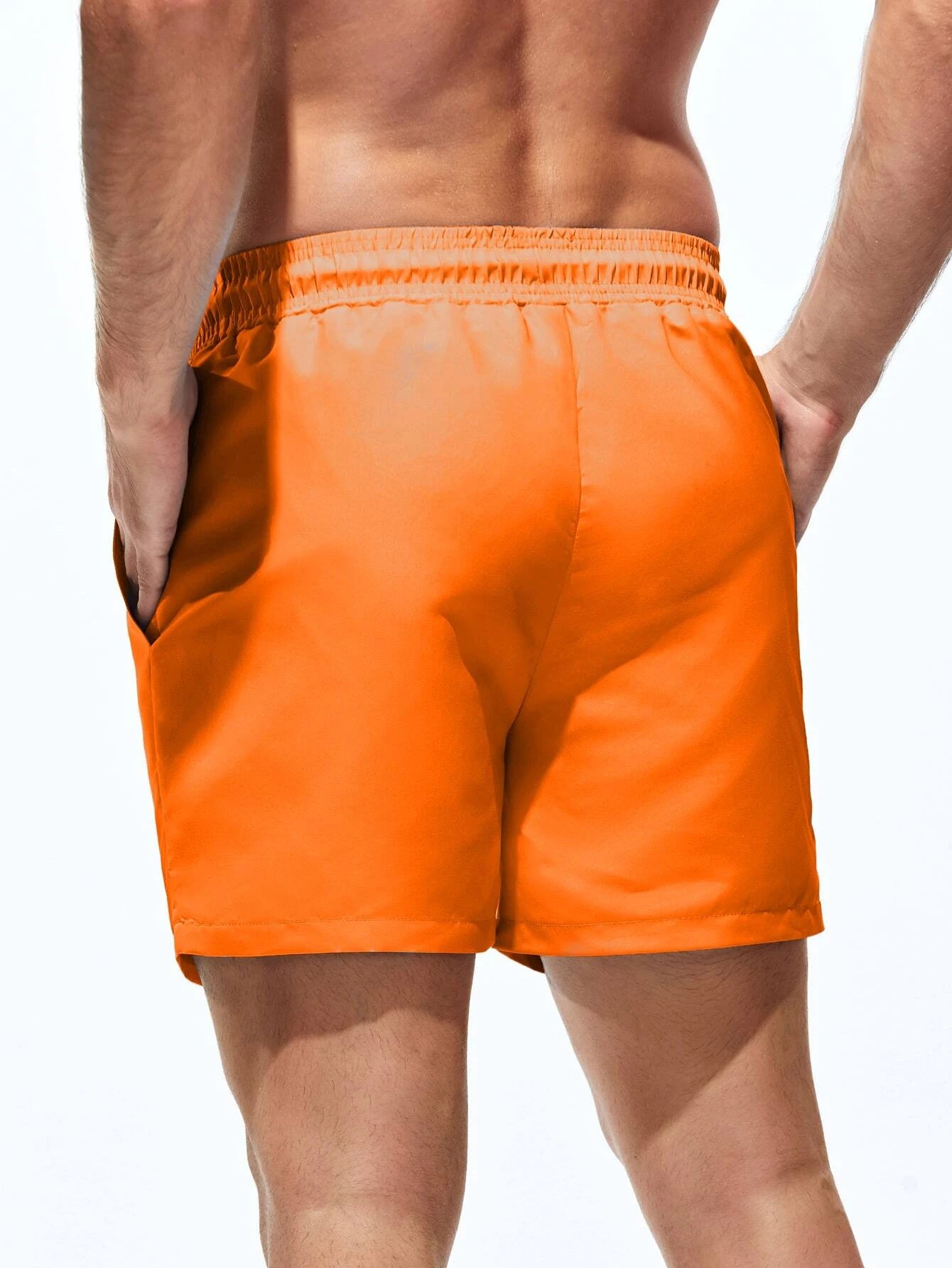 Plain Beach Shorts-Waves And Trunks