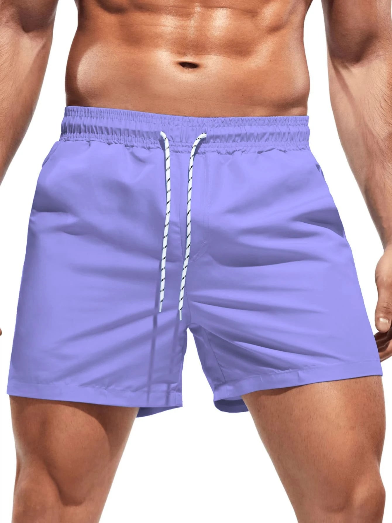 Plain Beach Shorts-Waves And Trunks
