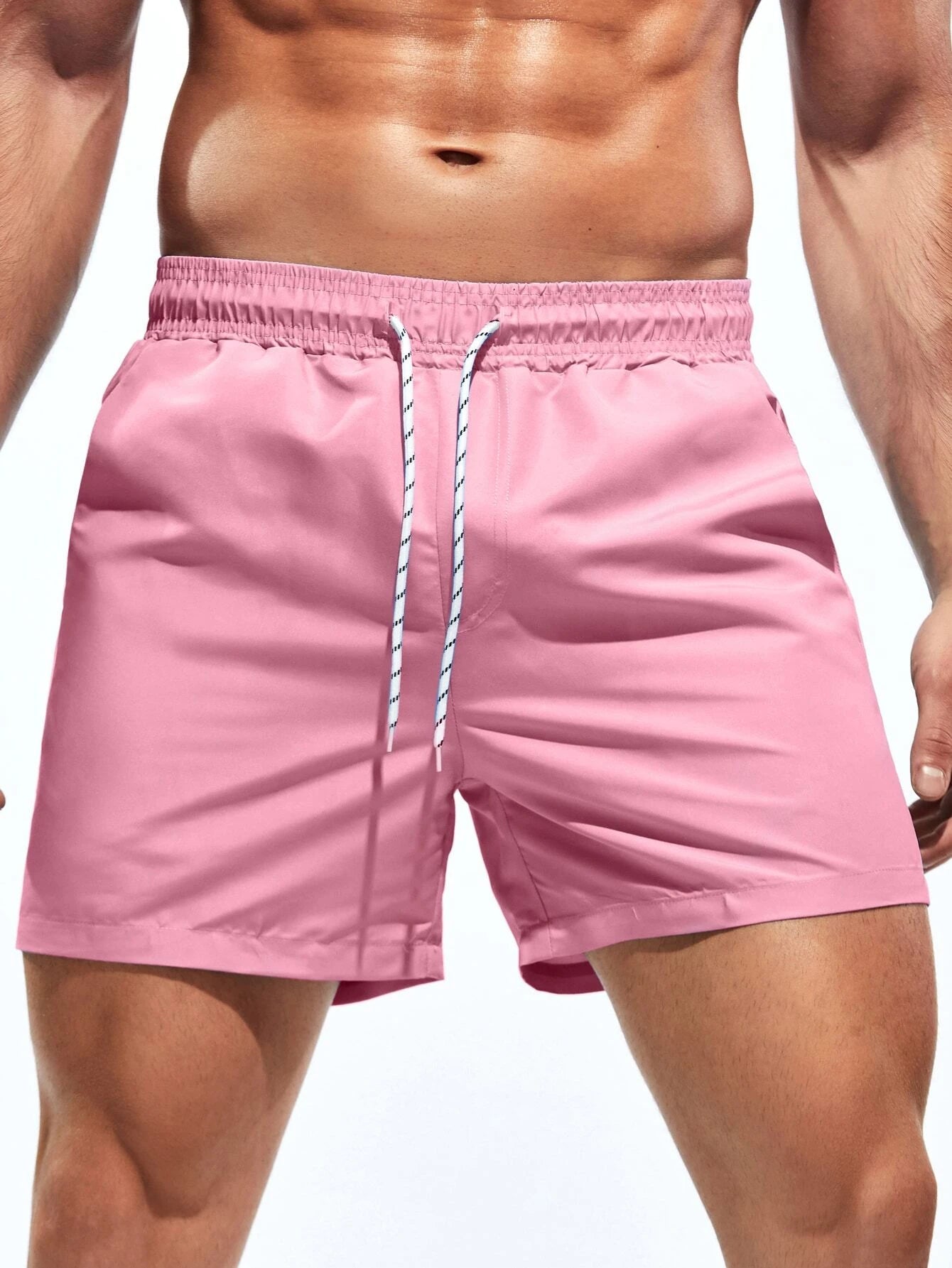 Plain Beach Shorts-Waves And Trunks