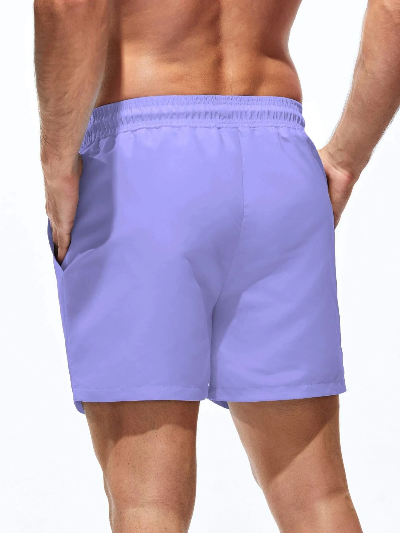 Plain Beach Shorts-Waves And Trunks