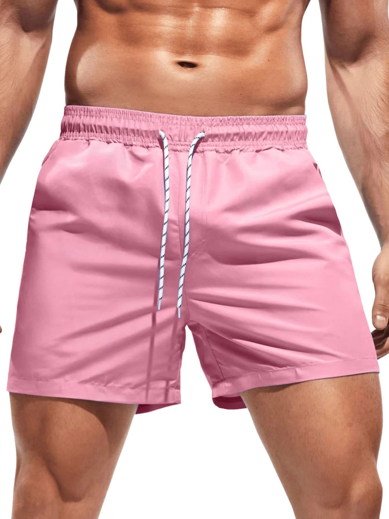 Plain Beach Shorts-Waves And Trunks
