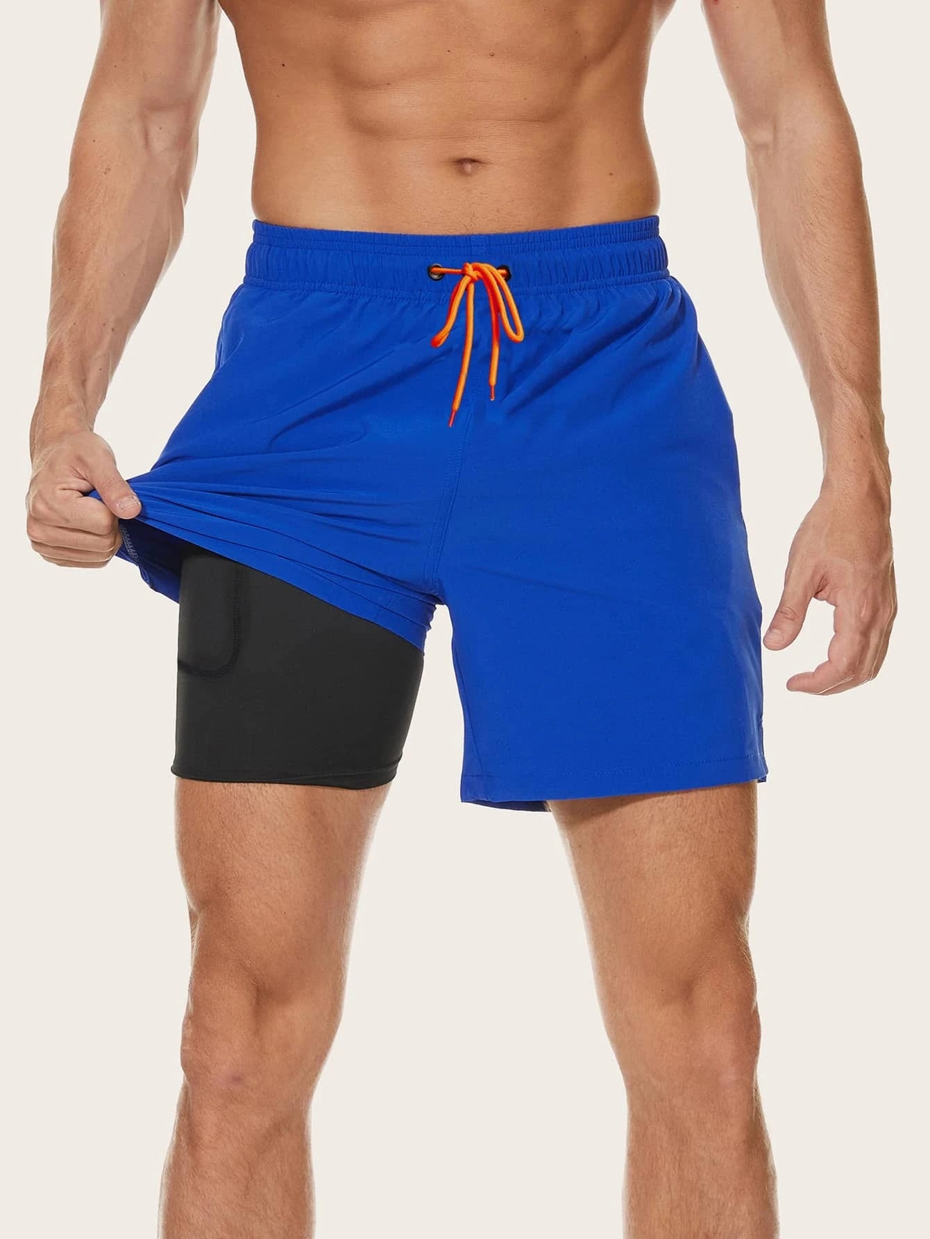 Pocket Swim Trunks-Waves And Trunks