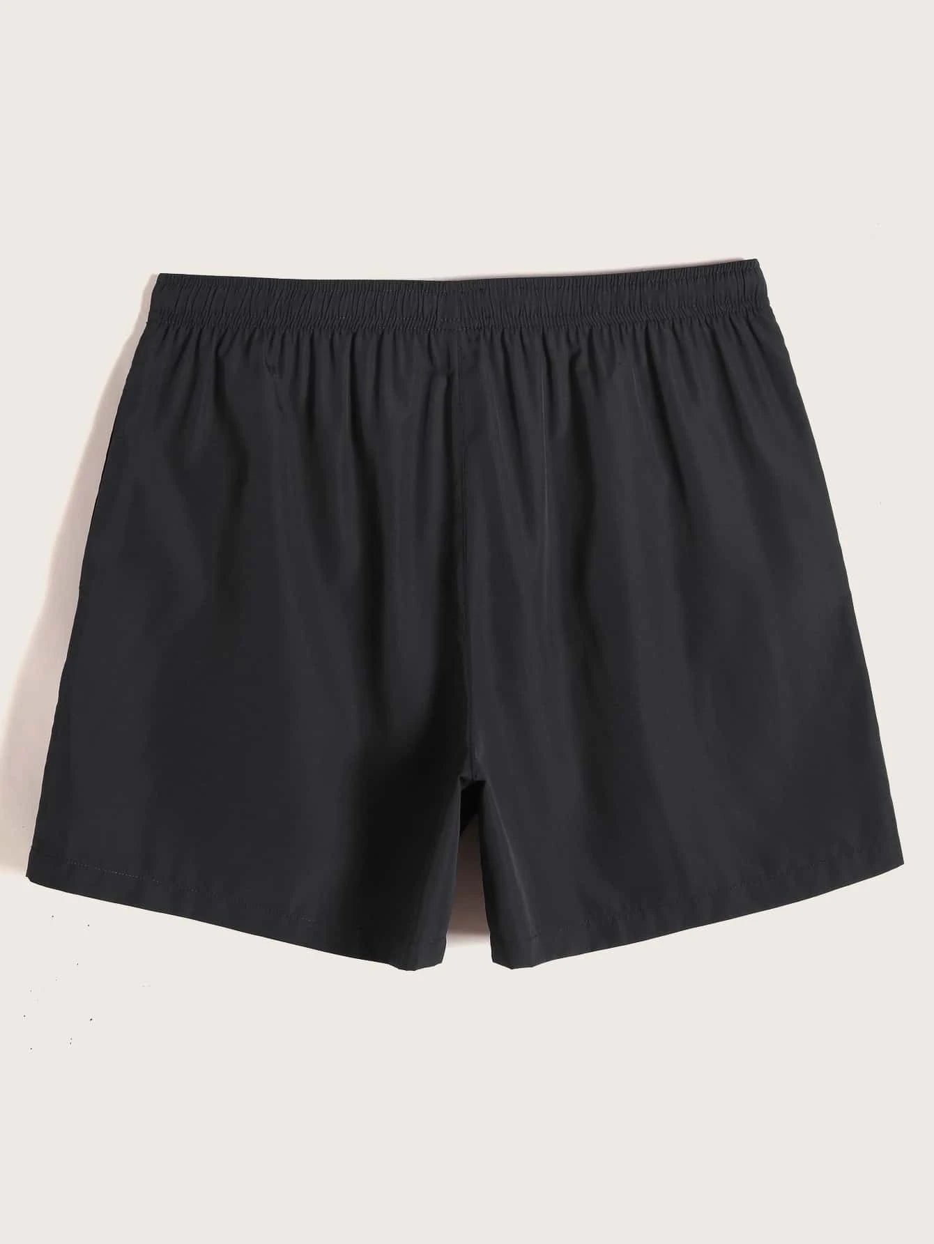 2 Pieces Drawstring Swim Trunks-Waves And Trunks