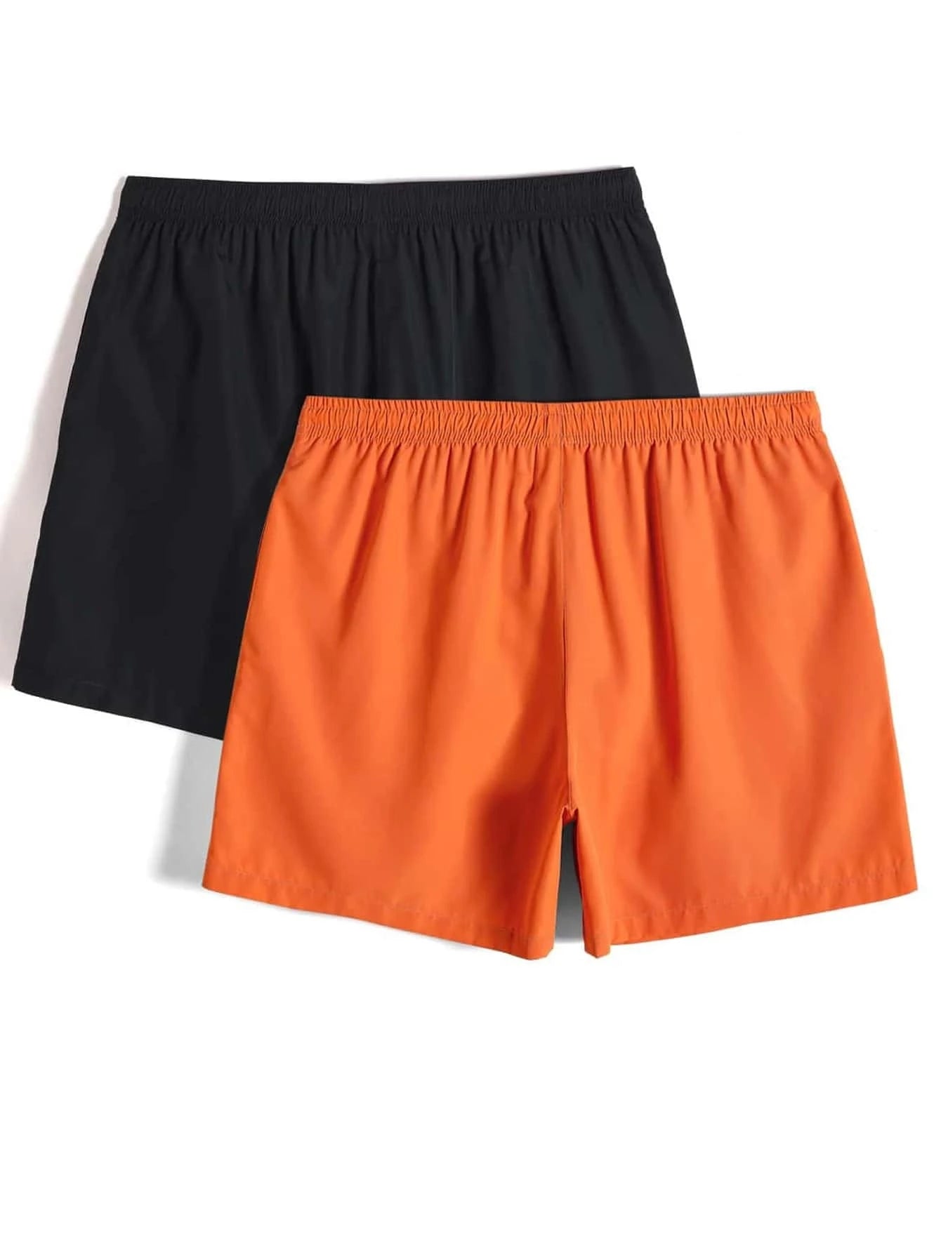 2 Pieces Drawstring Swim Trunks-Waves And Trunks