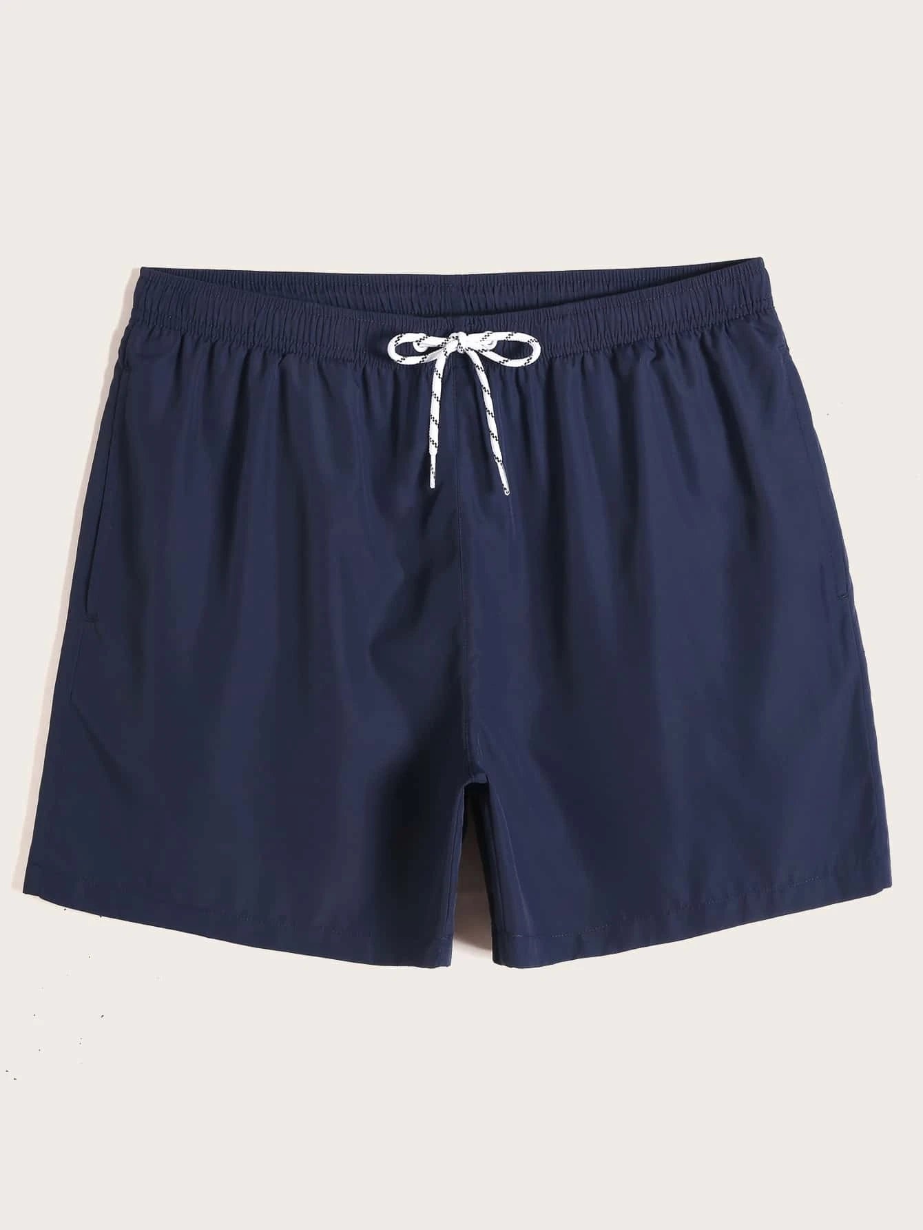 2 Pieces Drawstring Swim Trunks-Waves And Trunks