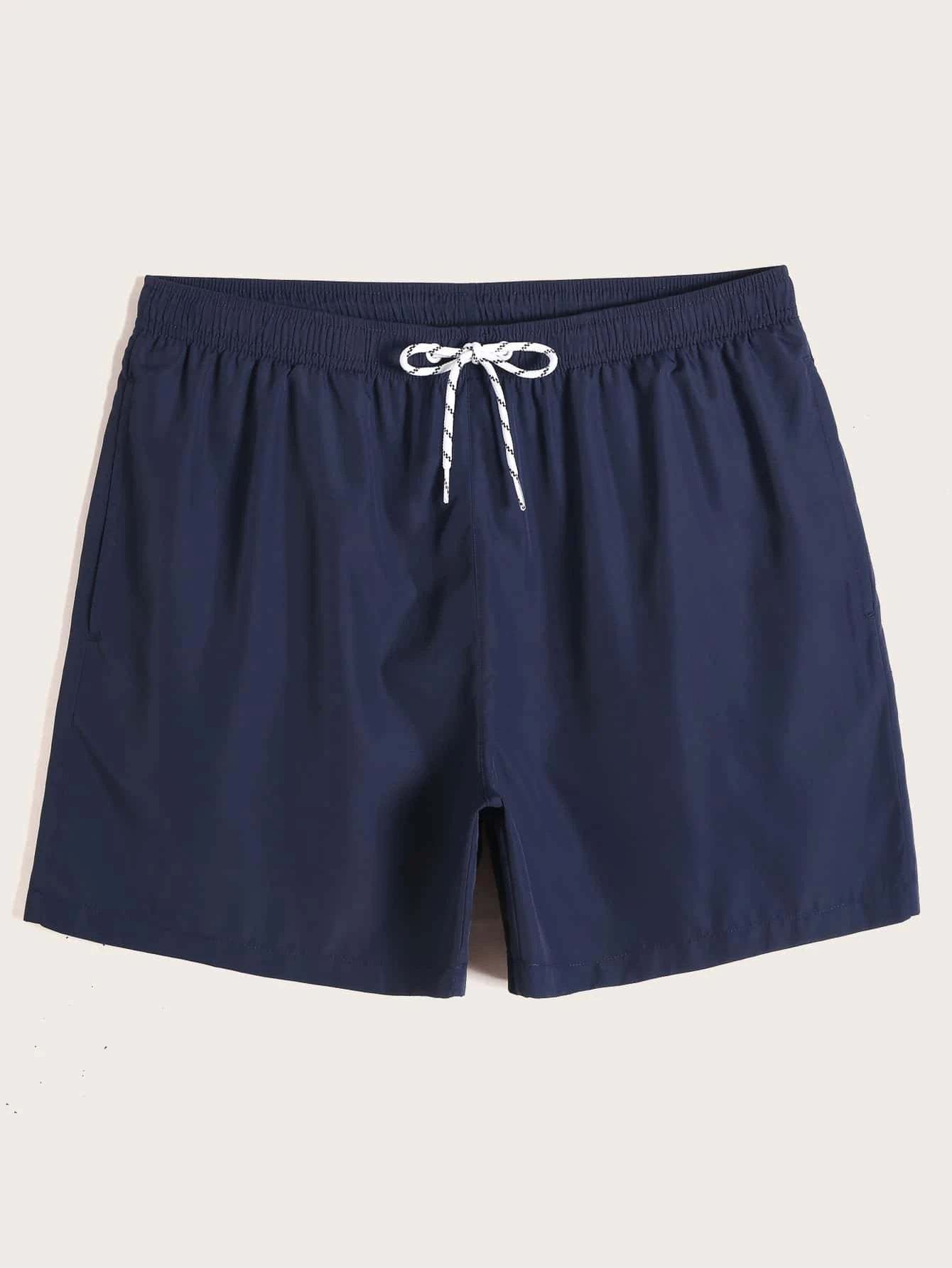 2 Pieces Drawstring Swim Trunks-Waves And Trunks