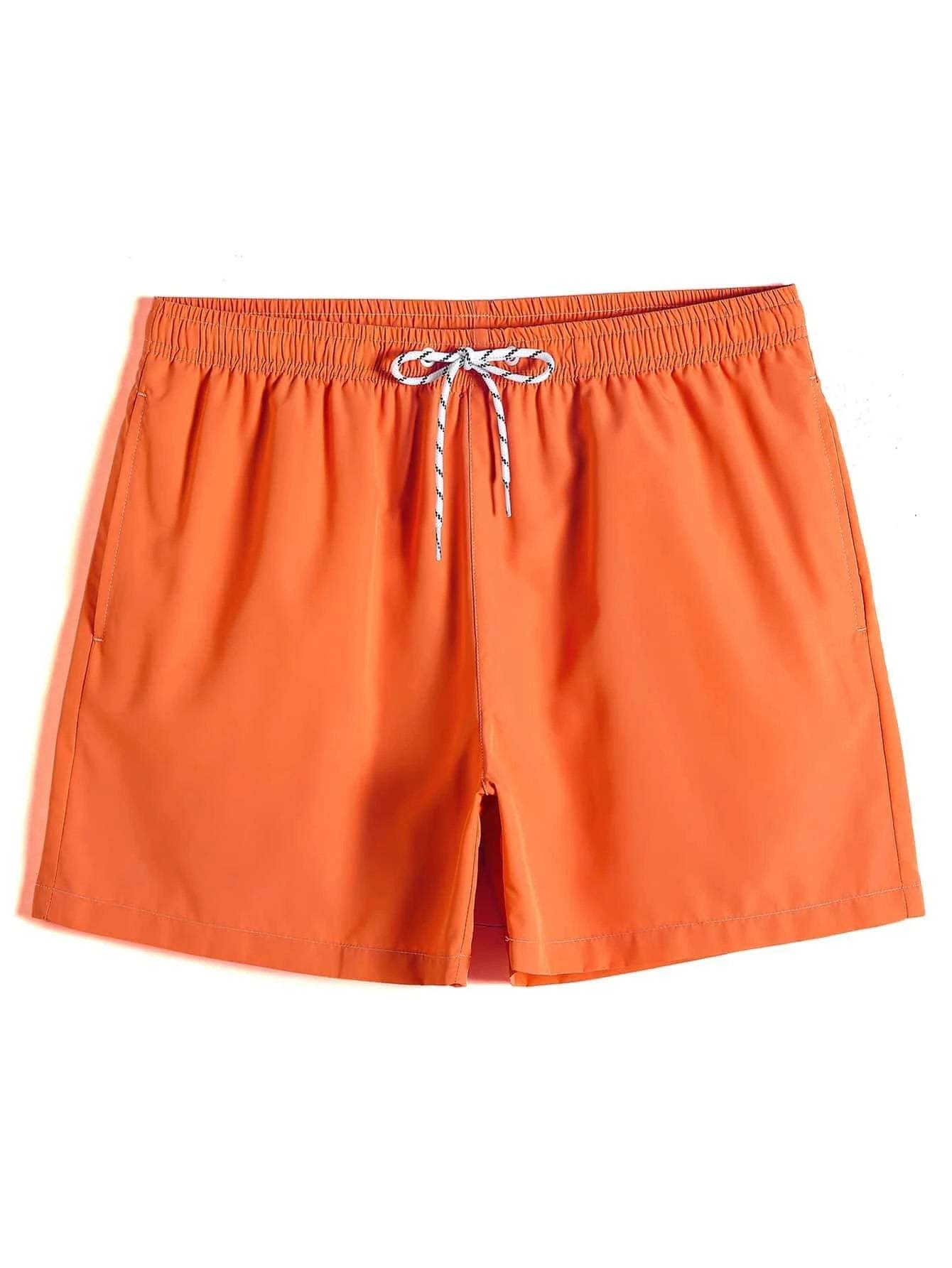 2 Pieces Drawstring Swim Trunks-Waves And Trunks