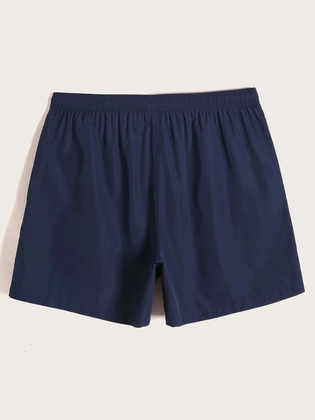 2 Pieces Drawstring Swim Trunks-Waves And Trunks