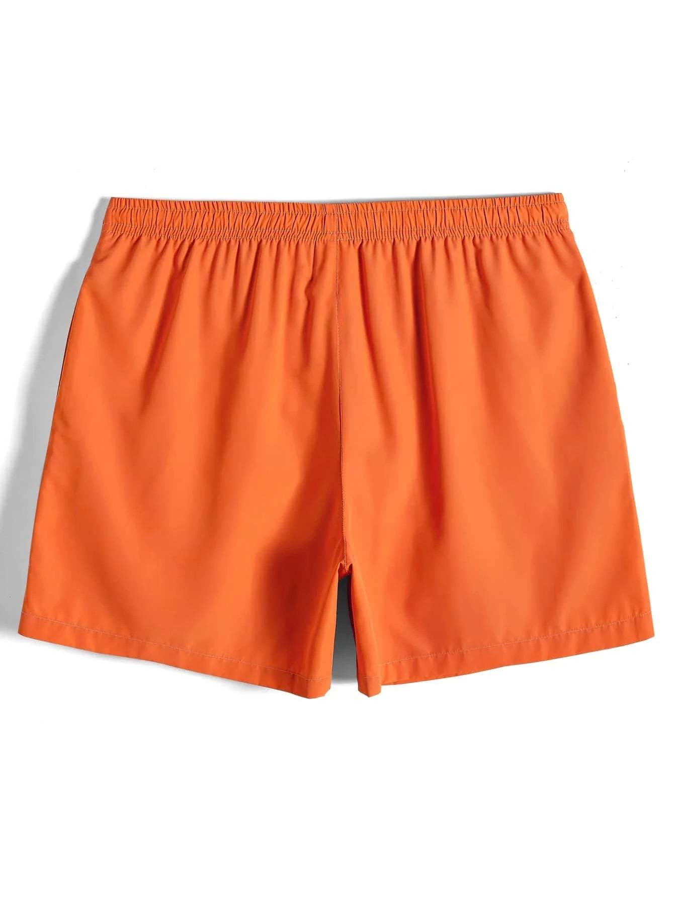 2 Pieces Drawstring Swim Trunks-Waves And Trunks