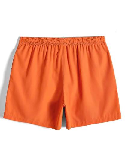 2 Pieces Drawstring Swim Trunks-Waves And Trunks