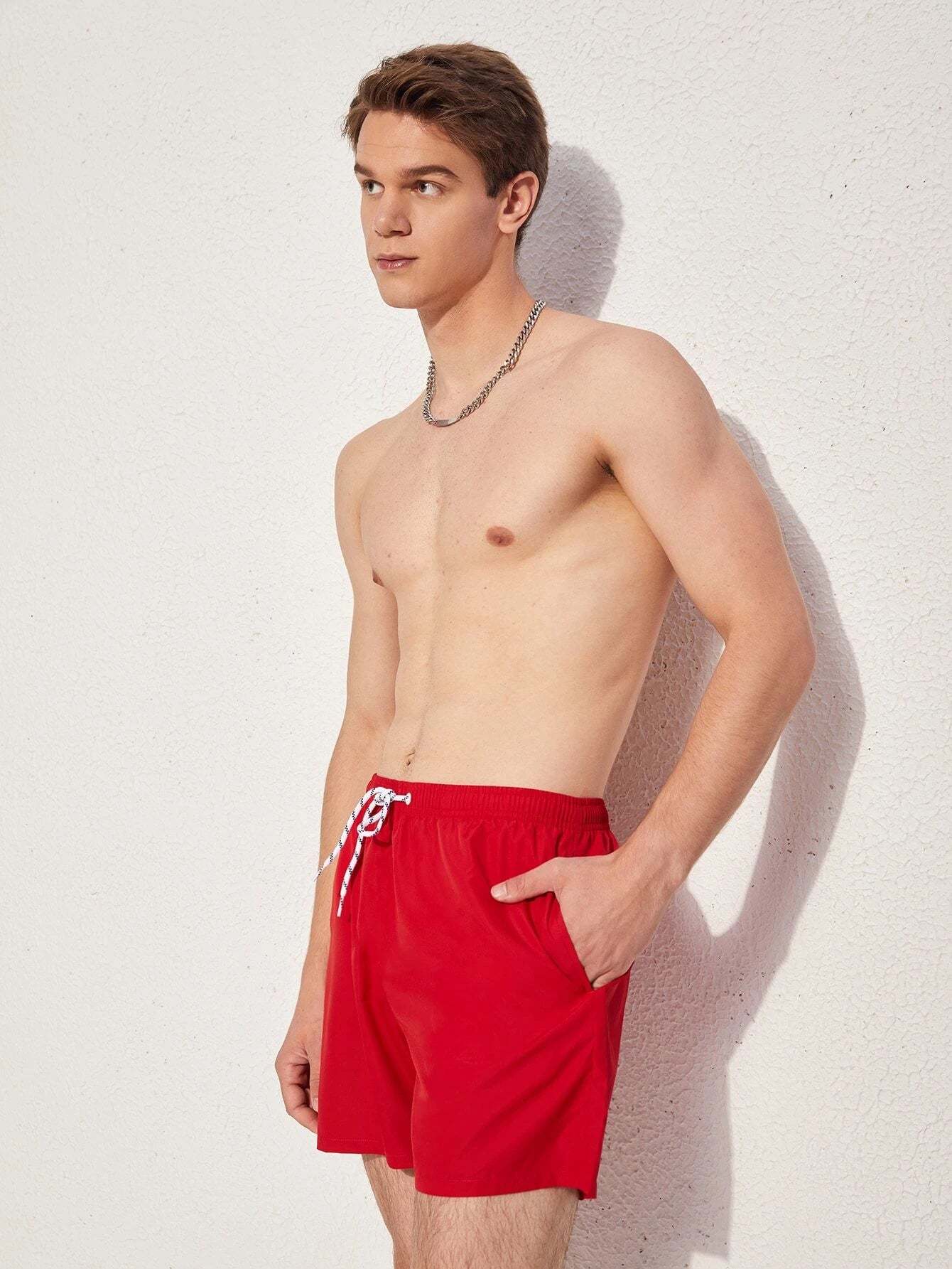 Bold Drift Solid Swim Shorts-Waves And Trunks