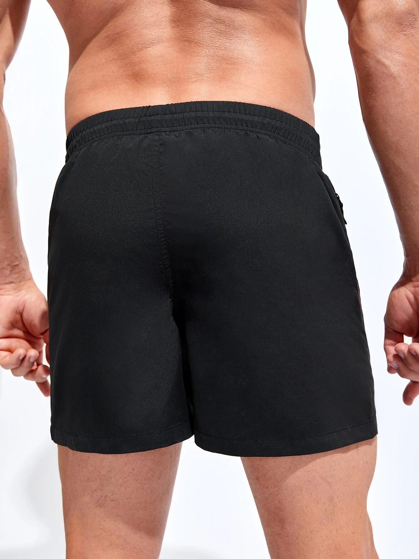 Zipper Pocket Swim Trunks-Waves And Trunks