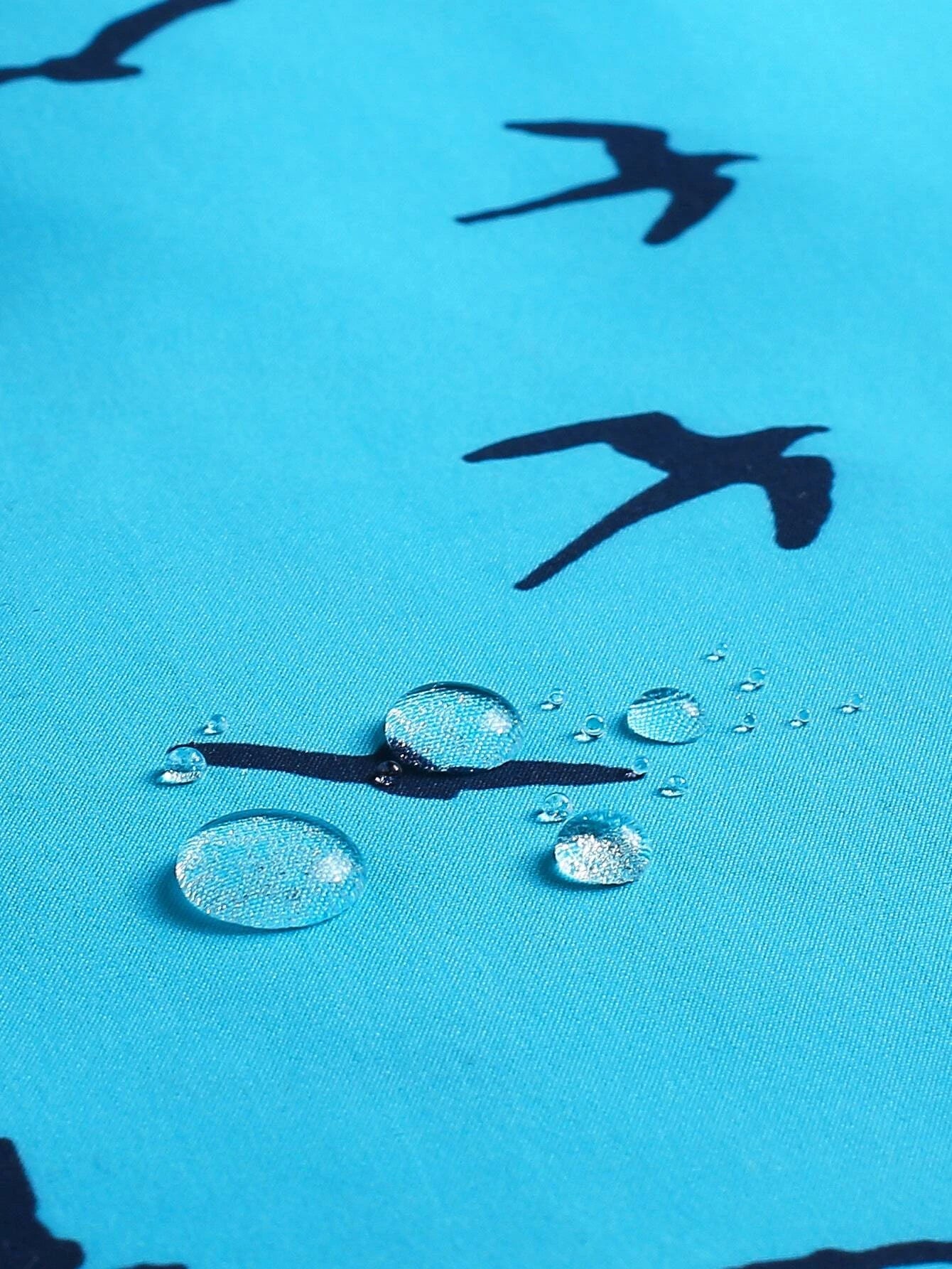 Patched All Over Print Drawstring Pocket Shorts-Waves And Trunks