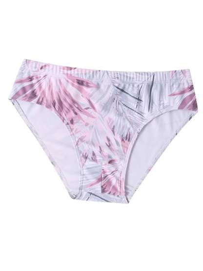 Tropical Printed Swim Brief-Waves And Trunks