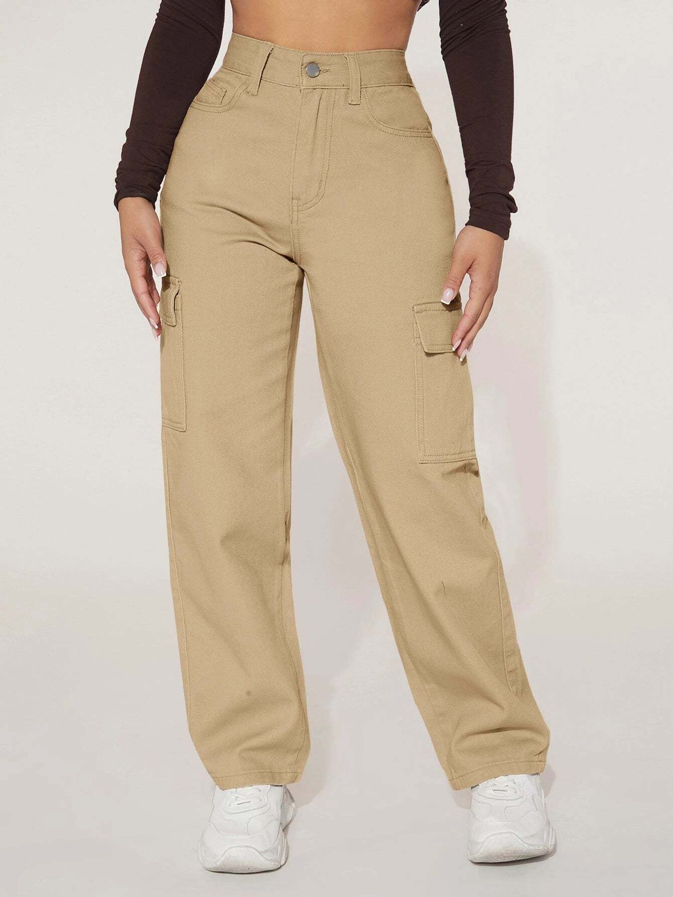 High Rise Straight Fit Jean-Waves And Trunks