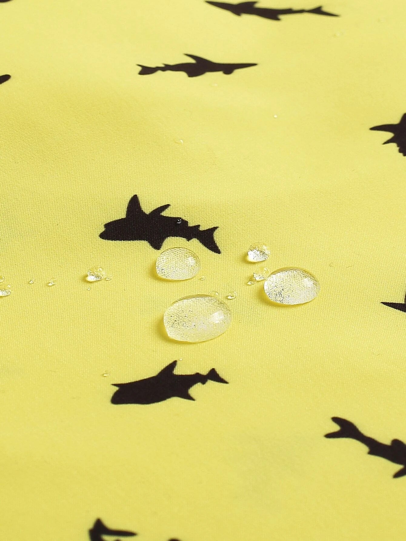 Animal Patched Print Drawstring Swim Trunks-Waves And Trunks